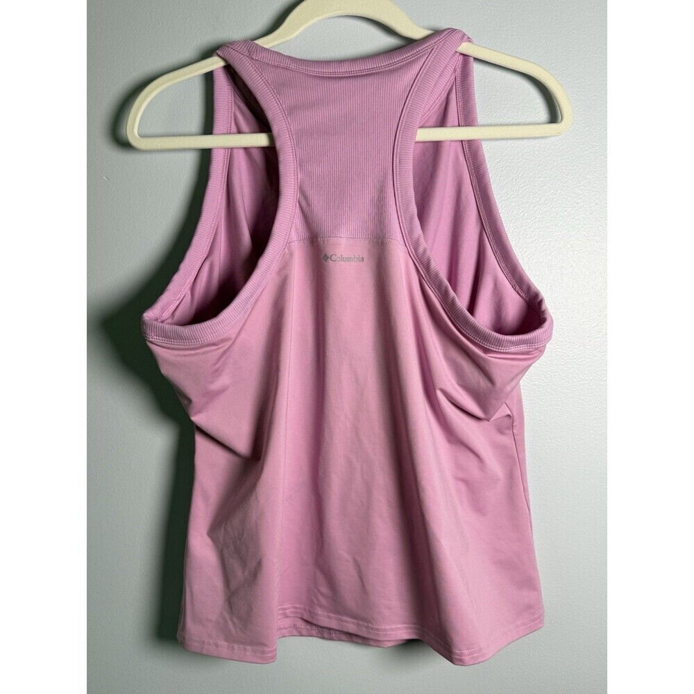 Columbia Women's Boundless Trek Technical Support Tank Top Pink XLarge Bra - Picture 5 of 12